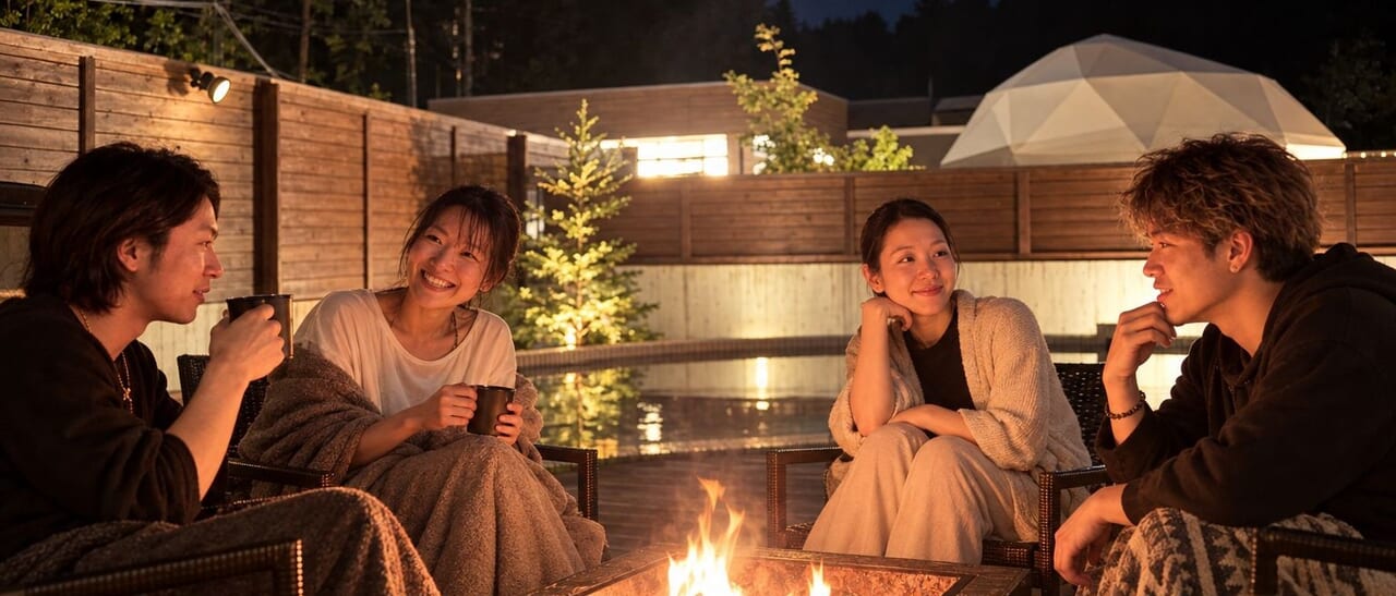 友人との滞在
